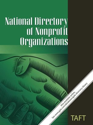 cover image of National Directory of Nonprofit Organizations